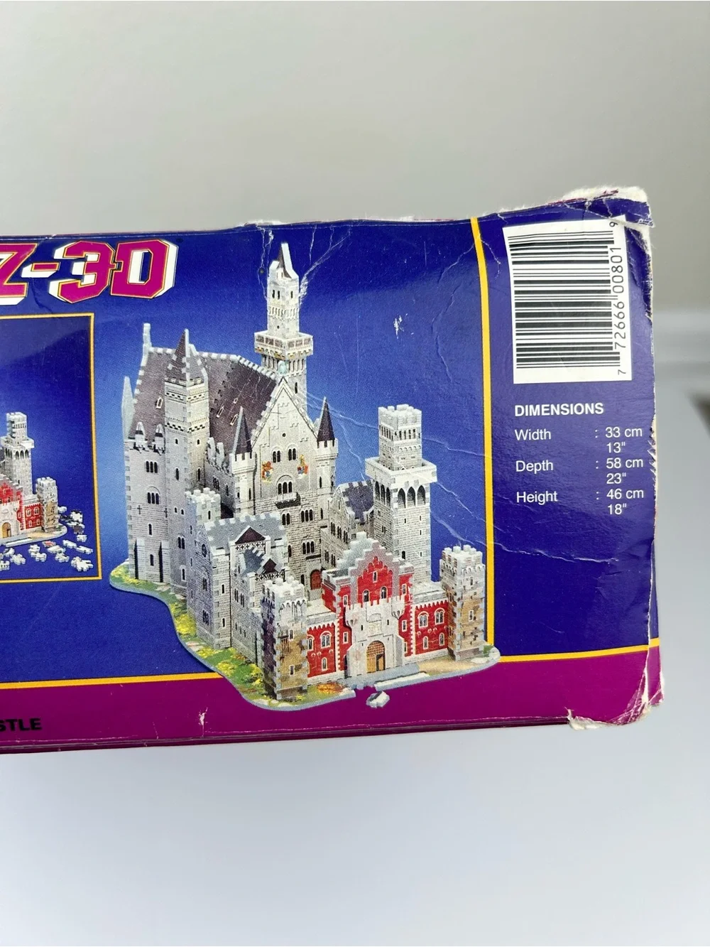 Wrebbit Puzz-3D Bavarian Castle 1000 Piece 3D Puzzle 1997